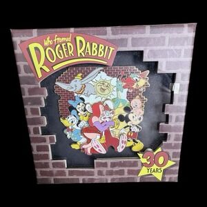 Who Framed Roger Rabbit Jumbo 30 Year Anniversary Disney Pin 2018 LE1500